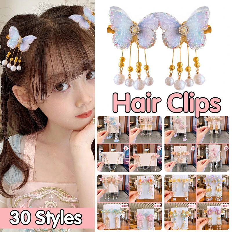 Butterfly Hair Clips