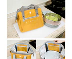 Portable Lunch Bag Thermal Insulated Lunch Box Tote Bento Bag