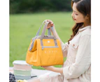 Portable Lunch Bag Thermal Insulated Lunch Box Tote Bento Bag