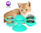 Cats Interactive Windmill Turntable Toy - Lake Blue