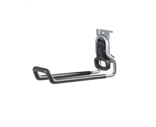 Rubbermaid Fasttrack Garage R1784458 Ladder Hook - Titanium / Black 125Mm H X 70Mm W X 240Mm D