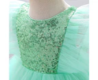 9mths-5yrs Sequins A-Line Princess Tulle Ball Gown Birthday Partywear Dress