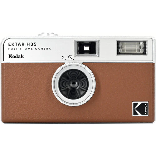 Kodak Ektar H35 Half Frame Camera - Brown