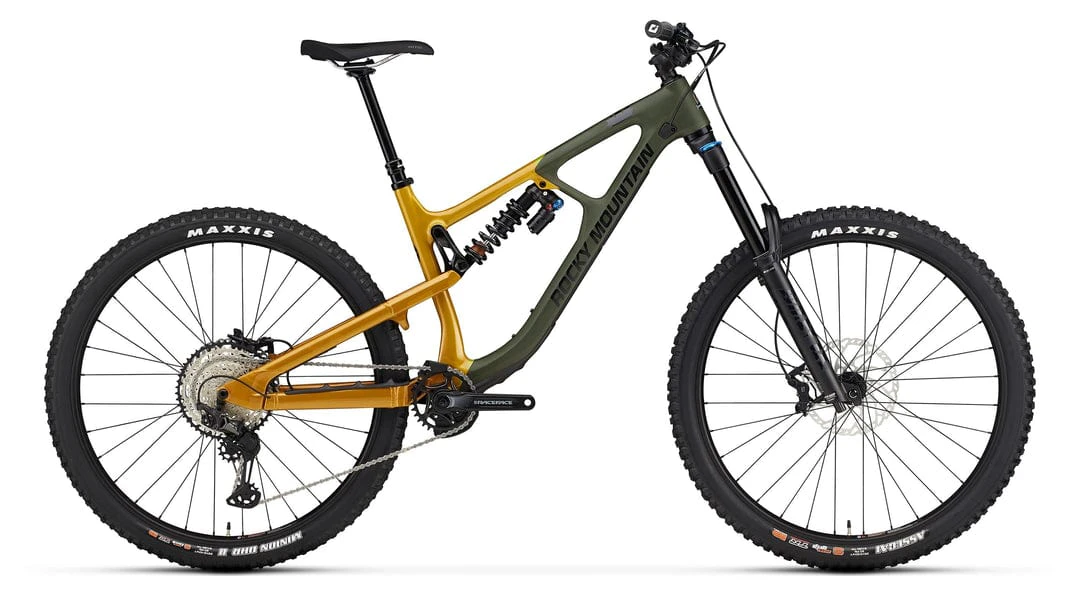 Rocky Mountain 2022 Slayer Carbon 50 29" MTB Gold/Green