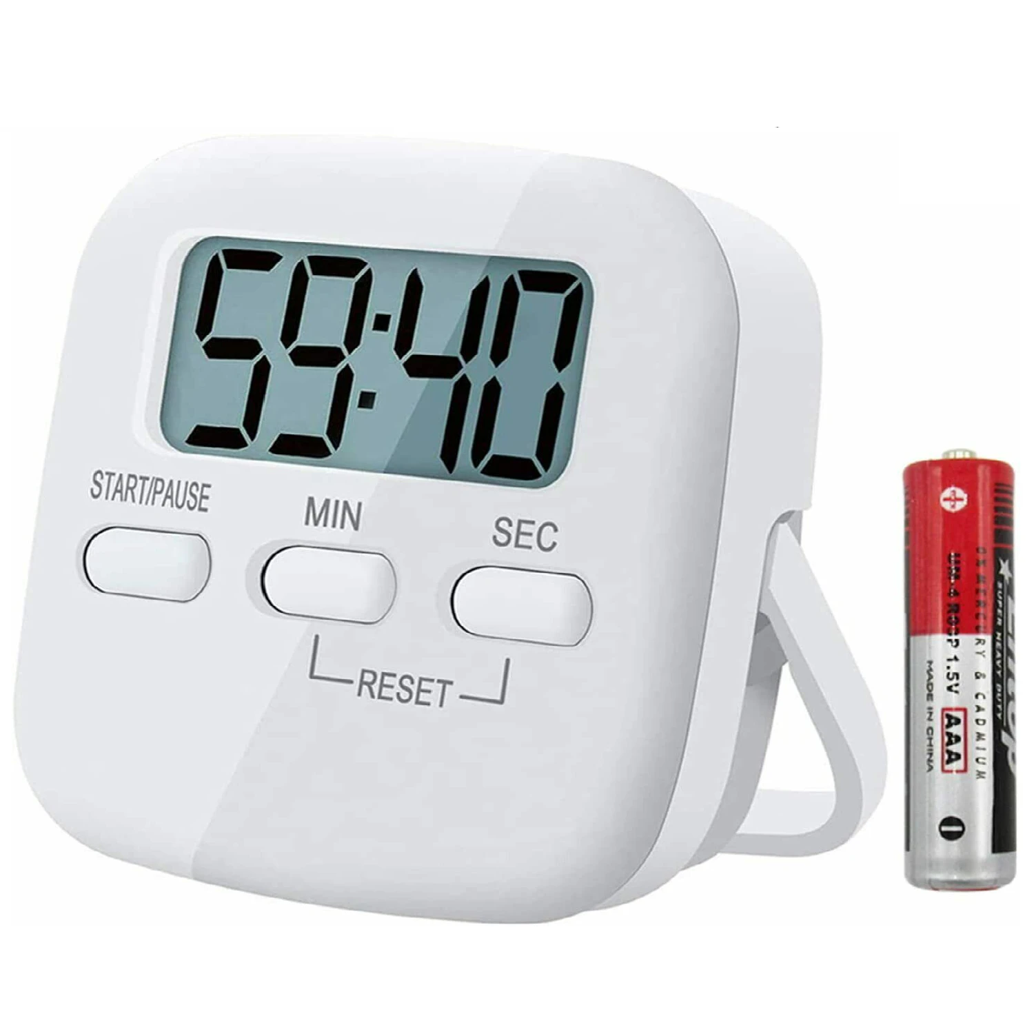 Electronic Kitchen Timer LCD Digital Timer Loud Alarm Count Down 99 Minute Egg