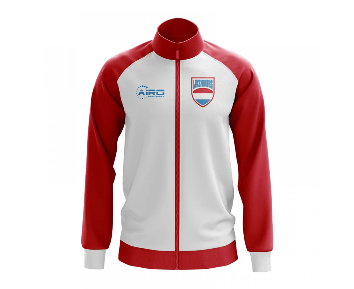 Luxembourg Concept Football Track Jacket (White)