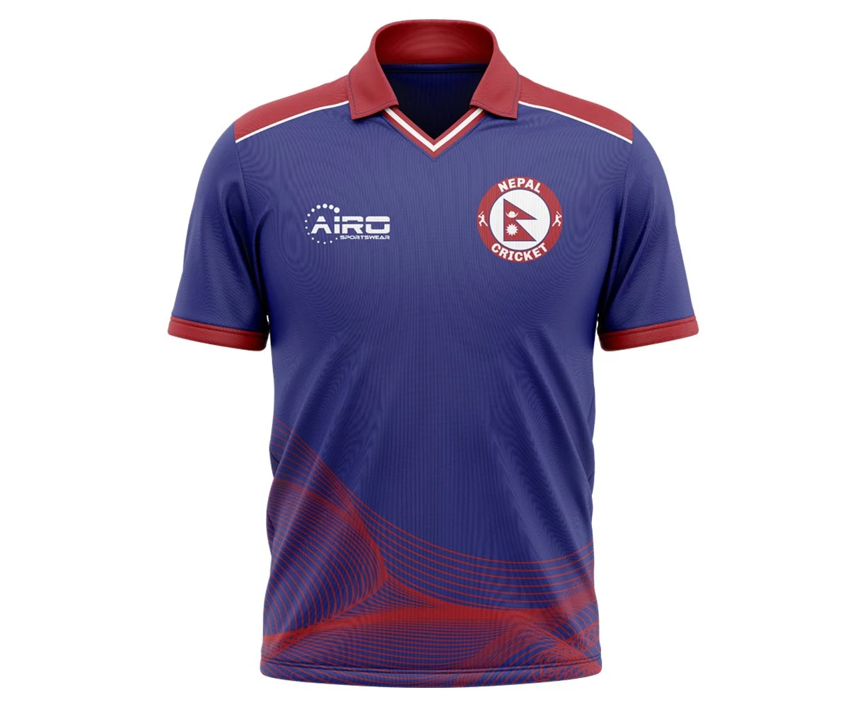 2023-2024 Nepal Cricket Concept Shirt - Adult Long Sleeve