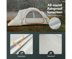 10 Person Tent Beach Camping Auto Instant Family Sun Shade Fishing Shelter Dome Cabin Outdoor Party Travel Sleep Waterproof 550x275x200cm