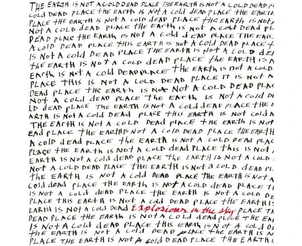 Explosions in the Sky - The Earth Is Not A Cold Dead Place - Red  [VINYL LP] Colored Vinyl, Red USA import