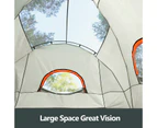 10 Person Tent Beach Camping Auto Instant Family Sun Shade Fishing Shelter Dome Cabin Outdoor Party Travel Sleep Waterproof 550x275x200cm