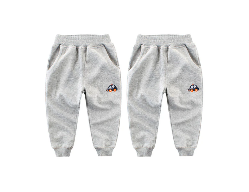 Kid's Urban Jogging Bottoms with Embroidered Car
