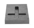 Cross Graphite Ingot Mold High Purity Prevent Corrosion Metal Casting Refining Graphite Mould For Gold Silver Brass