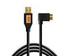 Tether Tools TetherPro USB 3 to Micro USB Right Angle Black 4.6m Cable