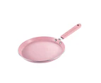 Flat Bottom Pan Pink Non-Stick Pot for Gas Stoves and Cooker Use Mini Omelettes Fried Eggs Pancake Baking Pans Multifunctional Frying Pot