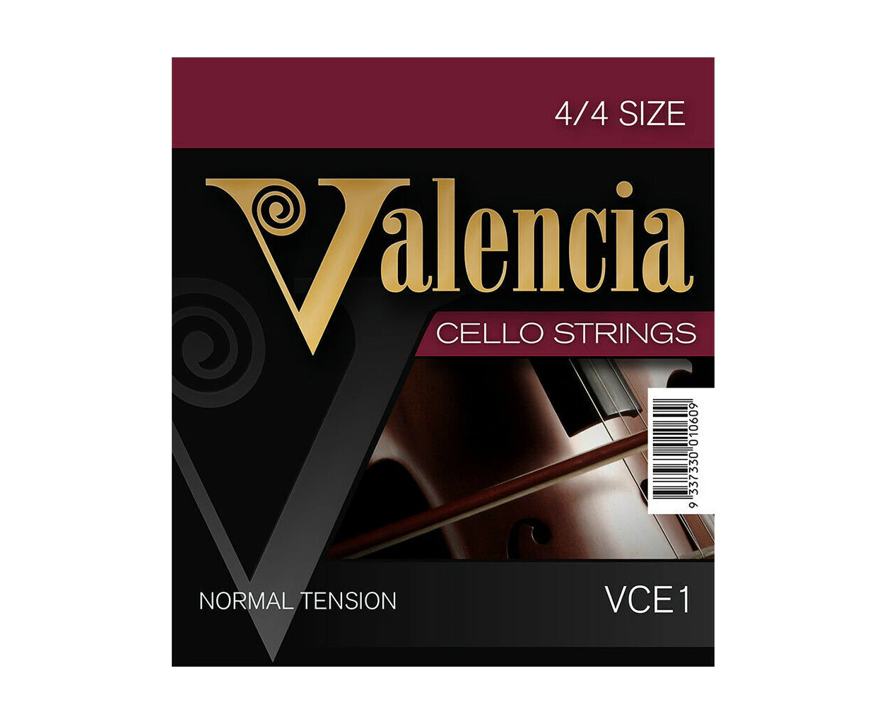 Valencia 4/4 Full Size Cello Strings