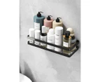 Bathroom Shelf Bathroom Storage Holder SUS 304 Bath Shower Shelf Black Bath Shampoo Holder Basket Holder Corner shelf50cm