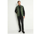 RIVERS - Mens Jacket -  Classic Puffer Vest - Green