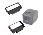 2x Printer Ribbon Cartridge Replacement for ERC38/ERC30/ERC34 Ribbon Holder - Reddish black