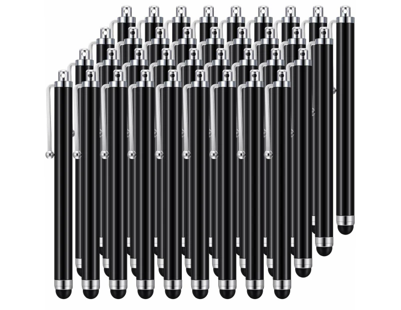 Stylus Pens for Touch Screens,Stylus Pen Set of 36 for Universal Capacitive Touch Screens Devices, Compatible with iPhone, iPad, Tablet (Black)