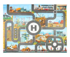 Play Mat Buildings Parking Map Game Scene Toy Car Map For Children Kid-Style 2