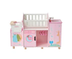 Olivia's Little World Amanda 6-in-1 Baby Doll Changing Station, Pink/Multi