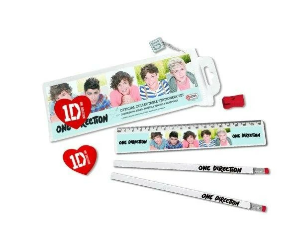 One Direction 5 Headshots Stationery Set (Multicoloured) - RO6012