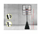 Pro Portable Basketball Stand System Ring Hoop Net Height Adjustable - 3.05M