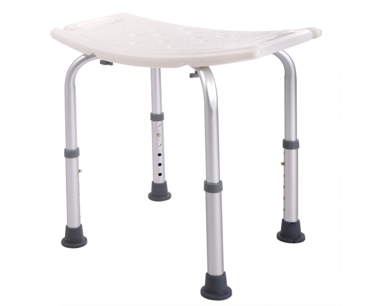 Adjustable Height Medical Shower Chair Bathtub Anti-slip Bench Bath Seat Stool