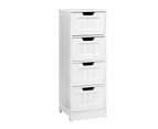 Wooden Storage Cabinet Chest of Drawers Dresser Bedside Table Bathroom Furniture