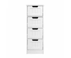 Wooden Storage Cabinet Chest of Drawers Dresser Bedside Table Bathroom Furniture