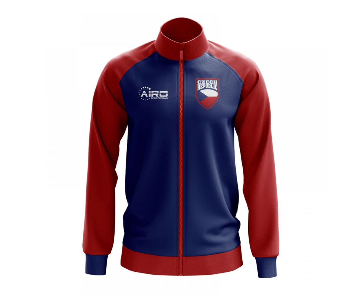 Czech Republic Concept Football Track Jacket (Blue) - Kids