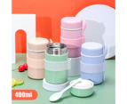 Stainless steel stew beaker 304 lunch box stew pot porridge cup double-layer insulated cup breakfast portable insulated cup