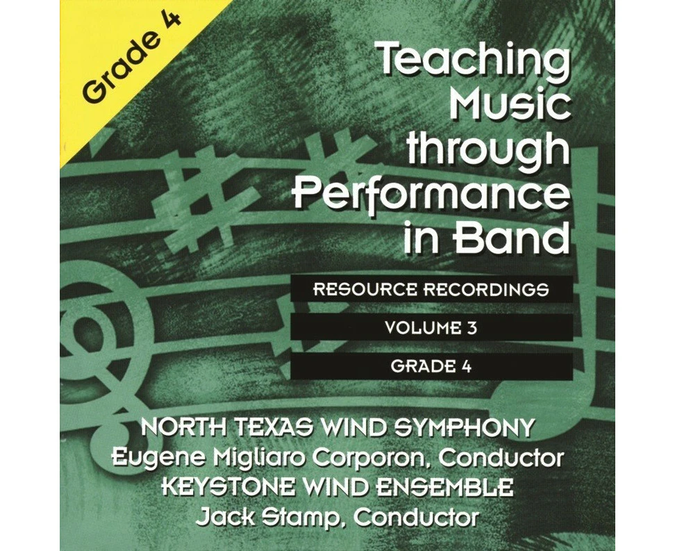 Teaching Music Through Perf Band CD V3 Gr 4 (3-CD Set) Book