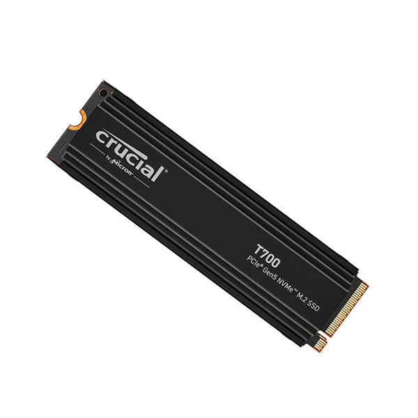 Crucial T700 2Tb Gen5 Nvme Ssd - With Heatsink