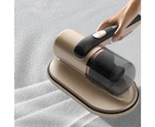 Handheld Wireless UV Dust Mite Remover Bed Vacuum Cleaner-Gold