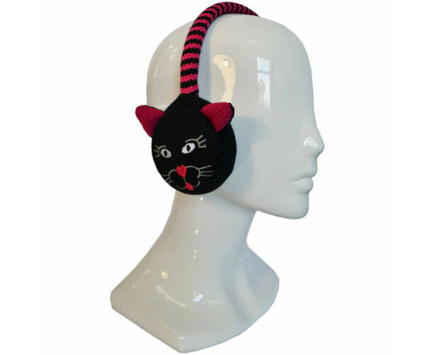 Xtm Zoolander Kids Animal Earmuffs Kitty Cat