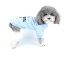 -xxl-Dog fashion sweater pet clothing dog two-piece sweater pet autumn and winter clothing