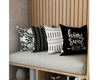 Pillow Covers 20x20 Modern Sofa Throw Pillow Cover, Decorative Outdoor Linen Fabric Pillow Case for Chair Sofa Couch Bed Car