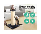 92cm Cat Tree Scratching Post Condo Bed House Sisal Tower Scratcher Plush