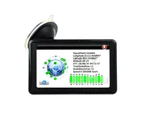 Car GPS Navigation and Speed Cam System - 5 inch