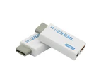 For Nintendo Wii Cable Output HDMI HDMI Converter Adapter to 3.5mm