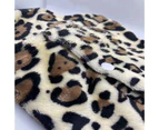 Gotofar Lizard Outing Bag Buckle Adjustment Button Closure Breathable Washable Anti-scratch Leopard Print Reptile Travel Bag for Outdoor - Leopard