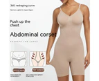 Women's Backless Shapewear Tummy Control Bodysuit Seamless Full Body Shapewear-colour