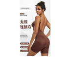Women's Backless Shapewear Tummy Control Bodysuit Seamless Full Body Shapewear-colour