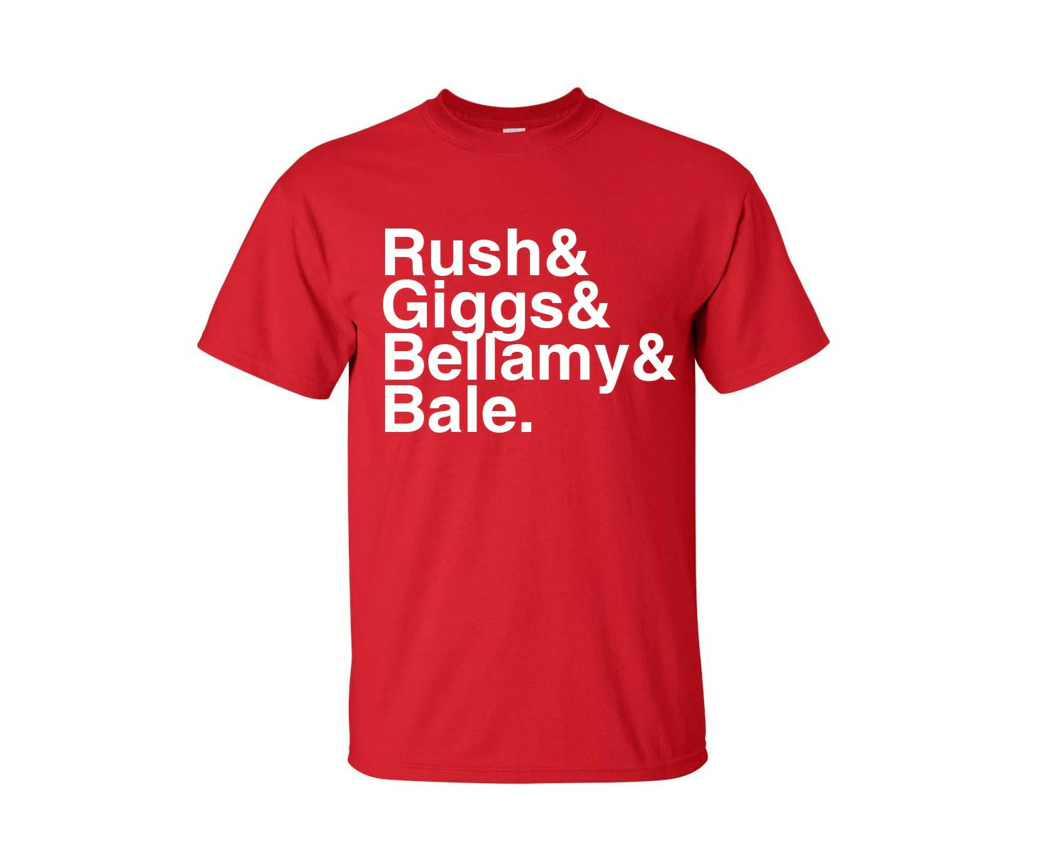 Wales Football Legends T-shirt (red)