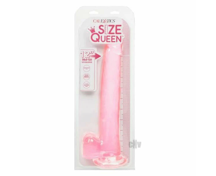 Introducing The Size Queen 12 Pink Realistic Dildo Model Sq12p