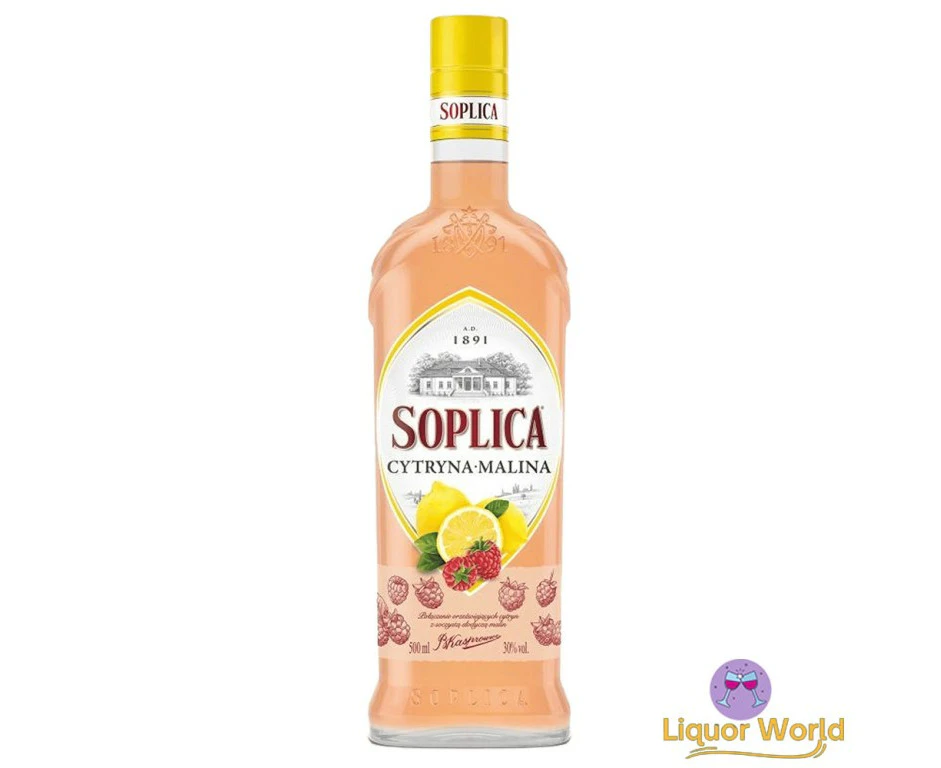 Soplica Lemon & Raspberry Vodka Liqueur 500ml