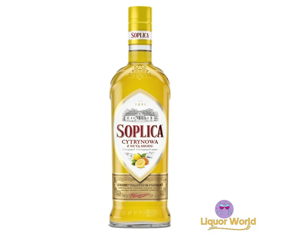 Soplica Lemon with a Hint of Honey Vodka Liqueur 500ml