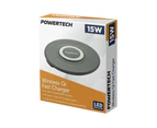 Powertech Powertech Wireless Qi Fast Charger (15W) - Pad