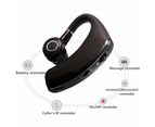 Wireless Earpiece Bluetooth 5.0 Trucker Handsfree Earphone Singel Earbud Headset